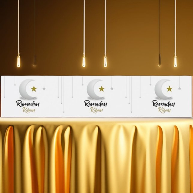 Rótulo Para Garrafa D'água Design Ramadan Kareem Crescent - Mubarak Islâmico (Criador carregado)