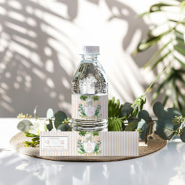 Rótulo Para Garrafa D'água Festa Antes do Taco | Noivas de Golfe