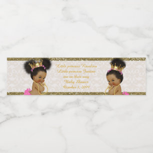 Rótulo Para Garrafa D'água Grelha de Garrafa de Água Grelha Africana, branca,