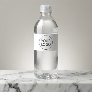 Rótulo Para Garrafa D'água Logotipo de Empresa Personalizado Profissional Bra