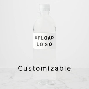 Rótulo Para Garrafa D'água Logotipo Personalizado da Empresa Comercial Marca