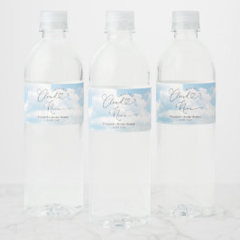 Rótulo Para Garrafa D'água No Chá de panela Cloud Nine