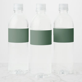 Rótulo Para Garrafa D'água Verde Pinheiro