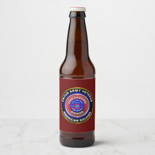 Rótulo Para Garrafa De Cerveja 82ª Divisão Aerotransportada