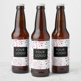 Rótulo Para Garrafa De Cerveja Adicionar logotipo Empresa corporativa Empresa 4 d