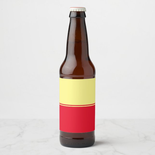 Rótulo Para Garrafa De Cerveja ADICIONE O SEU PRÓPRIO Rótulo do Frasco da Cerveja (Frente)