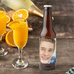 Rótulo Para Garrafa De Cerveja Alô de aniversário de 30 anos, 30 homens caras