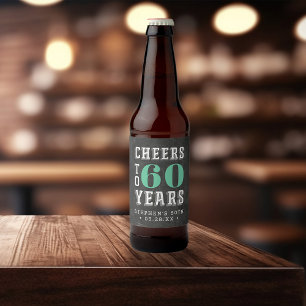 Rótulo Para Garrafa De Cerveja Aniversário feito sob encomenda do marco miliári