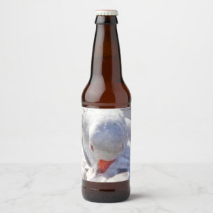 Rótulo Para Garrafa De Cerveja Arte de Pato Branco