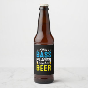 Rótulo Para Garrafa De Cerveja Arte De Pesca Este Peixe Precisa De Uma Cerveja