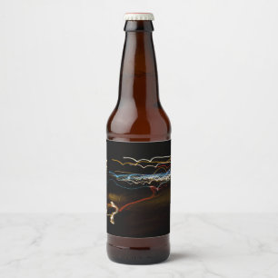 Rótulo Para Garrafa De Cerveja atirador preto