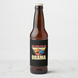 Rótulo Para Garrafa De Cerveja Ator Aqui Para O Drama