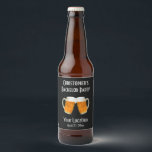 Rótulo Para Garrafa De Cerveja Bachelor Party Weding Beer Cheers<br><div class="desc">Um rótulo divertido que pode usar na sua despedida de solteiro de casamento. Saúde ao noivo! Personalize com o nome do noivo e os detalhes da despedida de solteiro.</div>