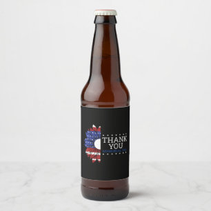 Rótulo Para Garrafa De Cerveja Bandeira Americana: Camisas Para Memória Feminina