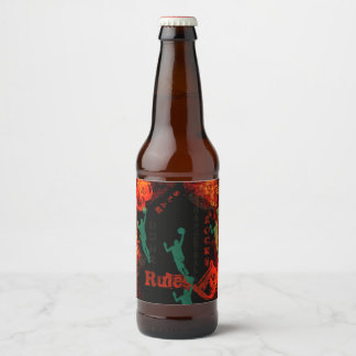 RÓTULO PARA GARRAFA DE CERVEJA BASKETBALL