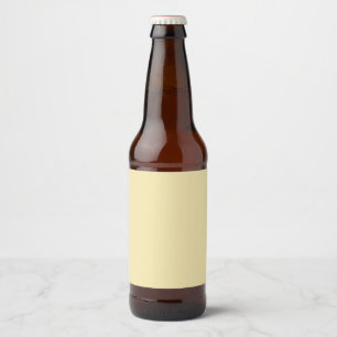 Rótulo Para Garrafa De Cerveja baunilha cor