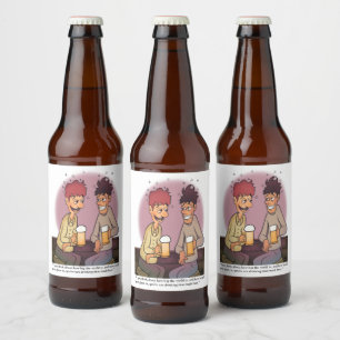 Rótulo Para Garrafa De Cerveja Beer Buddies