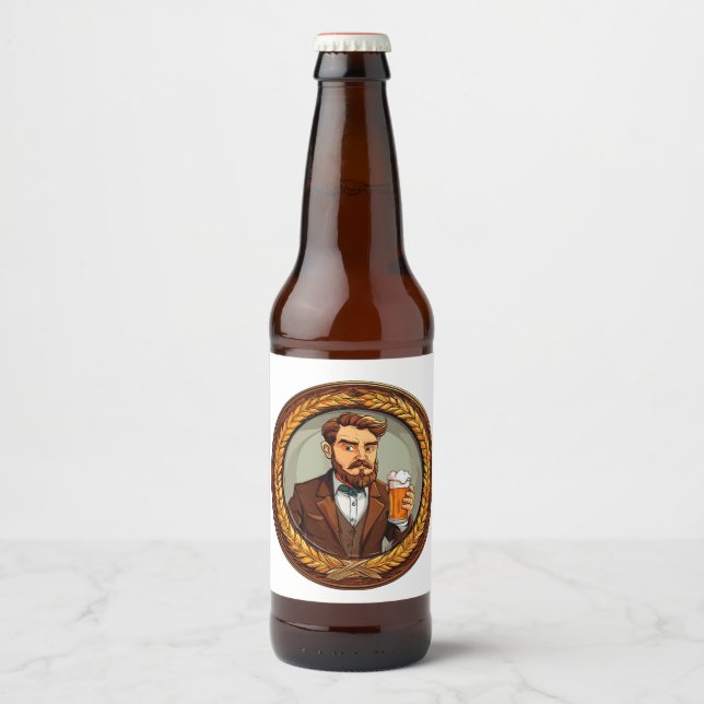 Rótulo Para Garrafa De Cerveja Beer Lover (Frente)