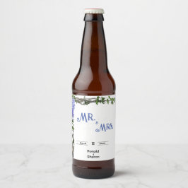Rótulo Para Garrafa De Cerveja Casamento