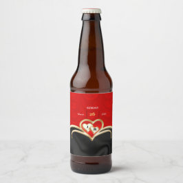 Rótulo Para Garrafa De Cerveja Casamento