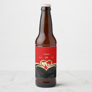 Rótulo Para Garrafa De Cerveja Casamento