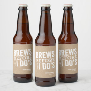 Rótulo Para Garrafa De Cerveja Cervejas antes do meu casamento personalizado kraf