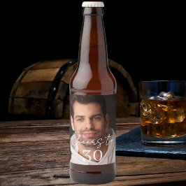 Rótulo Para Garrafa De Cerveja Cheers photo birthday party