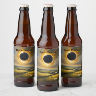 Rótulo Para Garrafa De Cerveja Conjunto Personalizado de 6 Personalizações de Faz
