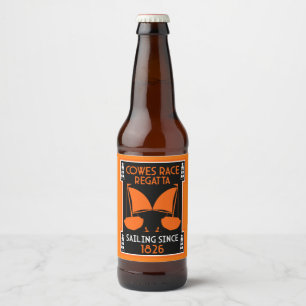 Rótulo Para Garrafa De Cerveja Cowle of Wight Yacht Regatta
