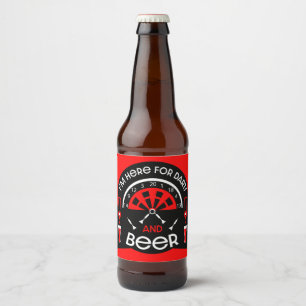 Rótulo Para Garrafa De Cerveja Dardos Clássicos de Pub