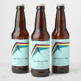 Rótulo Para Garrafa De Cerveja Deslocamento