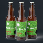 Rótulo Para Garrafa De Cerveja Devagar A Sua Festa De Comemoração Do Golf Lover<br><div class="desc">Estas etiquetas engraçadas da garrafa de cerveja serão o toque perfeito para a sua festa. Personalize como quiser, apenas outra maneira de adicionar um toque especial ao seu partido. Procure outras ideias divertidas de golfe em toda parte da coleção Summer Lovin.</div>