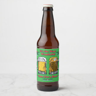 Rótulo Para Garrafa De Cerveja É a época mais maravilhosa para uma cerveja