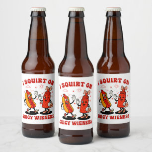 Rótulo Para Garrafa De Cerveja Eu Esguicho Em Utenciosos Adultos Engraçados