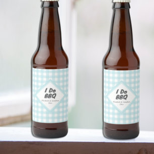 Rótulo Para Garrafa De Cerveja Eu faço CHURRASCO