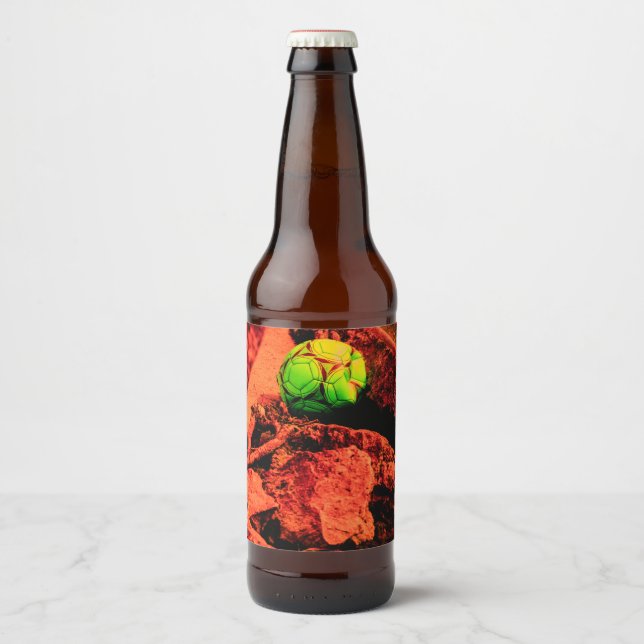 Rótulo Para Garrafa De Cerveja explorador de mosquitos (Frente)