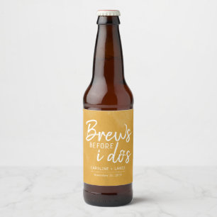 Rótulo Para Garrafa De Cerveja Fermentações antes que eu fizer o chá de casame