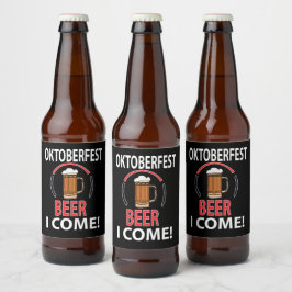 Rótulo Para Garrafa De Cerveja Festa de Cerveja Oktoberfest