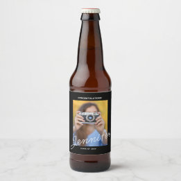 Rótulo Para Garrafa De Cerveja Festa de formatura Personalizada Exclusiva