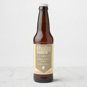 Rótulo Para Garrafa De Cerveja Festa Personalizada de Criança Funny