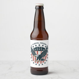 Rótulo Para Garrafa De Cerveja Food and Beverage Label Set