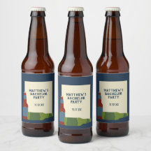 Garrafas de Cerveja Gráfico Mensagem Personalizada