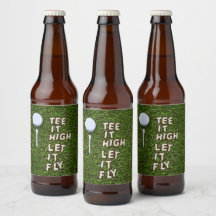 Golf Tee ele ficou alto e deixou voar com bola de 