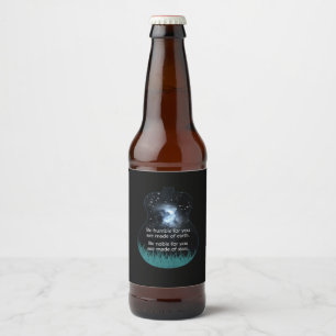 Rótulo Para Garrafa De Cerveja Guitarista Seja Humilde Porque Você É Feita De Nat