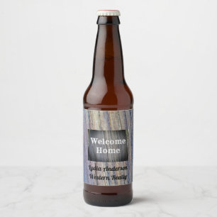 Rótulo Para Garrafa De Cerveja Imóveis Russos de Boas-vindas da Promoção do Re