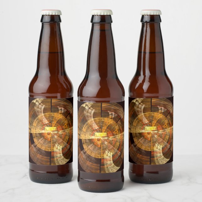Rótulo Para Garrafa De Cerveja Integridade Abstrato Art (Garrafas)