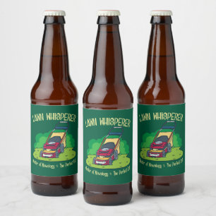 Rótulo Para Garrafa De Cerveja Jardinagem do Jardim de Chuva do Caçador de Corte