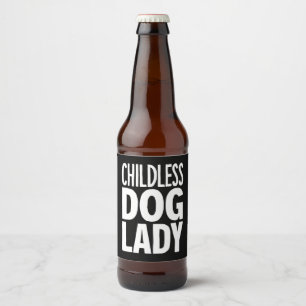 Rótulo Para Garrafa De Cerveja Lady Funny Lady Gato Sem Fios Votação 2024