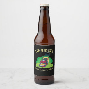 Rótulo Para Garrafa De Cerveja Lawn Mower - Lawn Whisperer