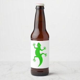 Rótulo Para Garrafa De Cerveja Lizard do Sudoeste